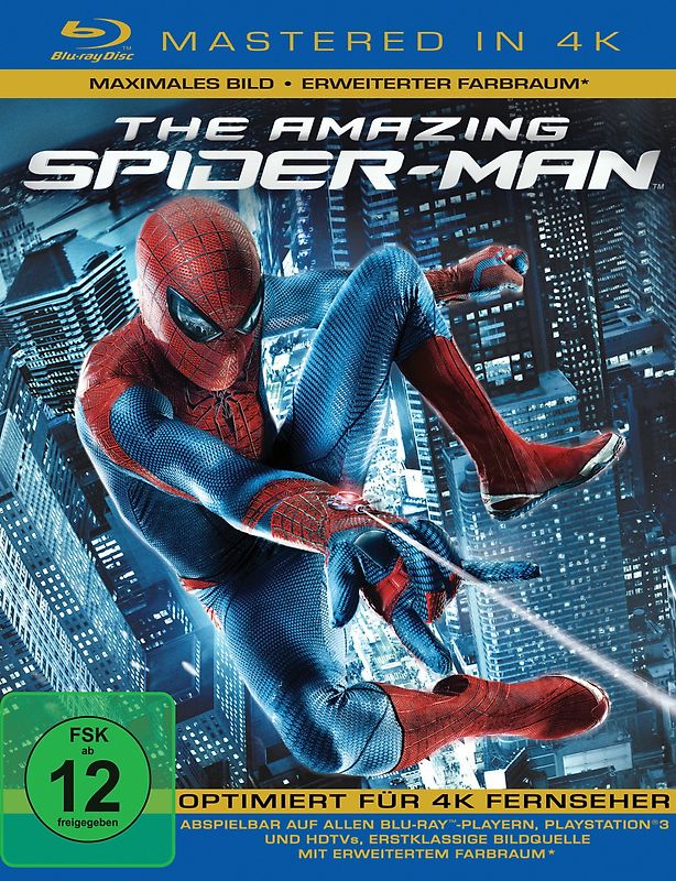 The Amazing Spider-Man [4K Mastered] Blu-ray Disc