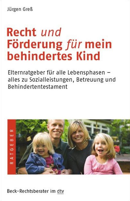 Recht und Förderung für mein behindertes Kind