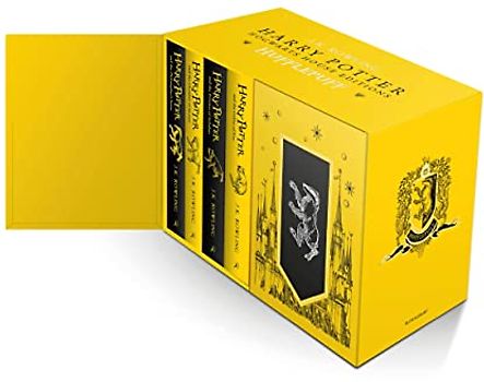 Harry Potter Hufflepuff House Editions Hardback Box Set: J.K. Rowling - Hardback Box Set