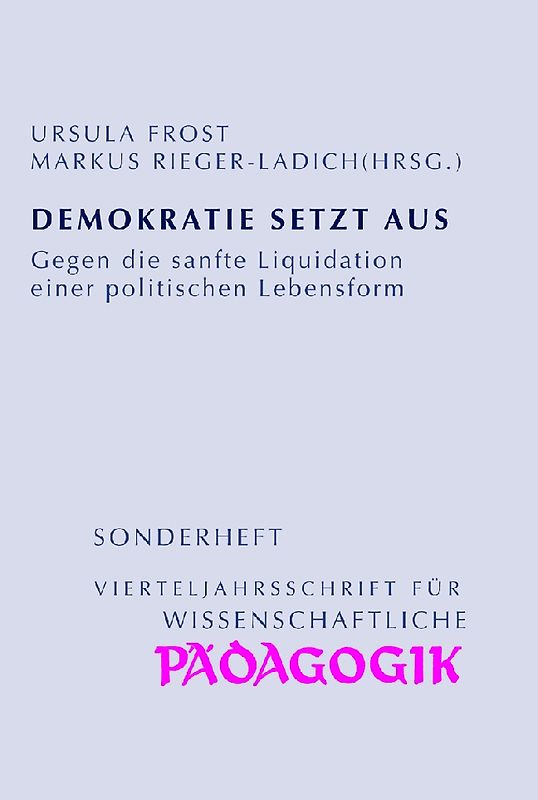 Demokratie setzt aus
