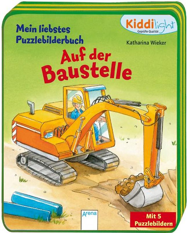 Mein liebstes Puzzlebilderbuch - Auf der Baustelle