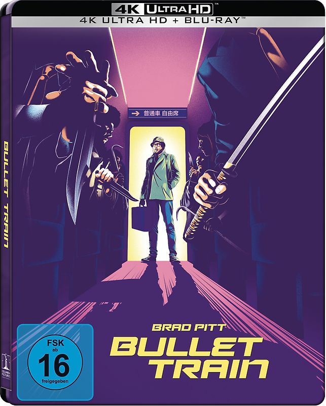 Bullet Train (4K Ultra HD + Blu-ray, SteelBook) 4K Ultra HD Blu-ray