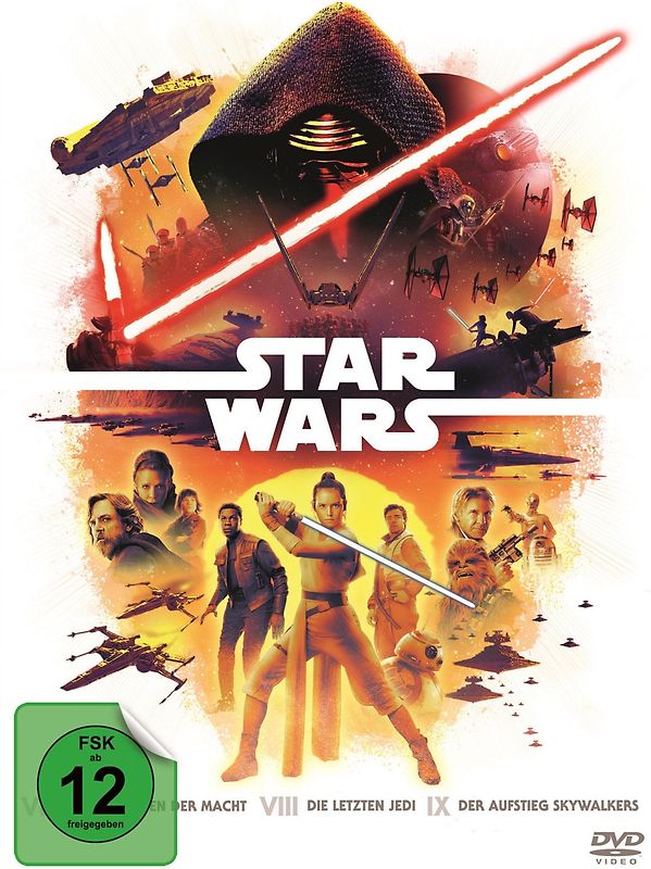 Star Wars Episode VII-IX Trilogie DVD