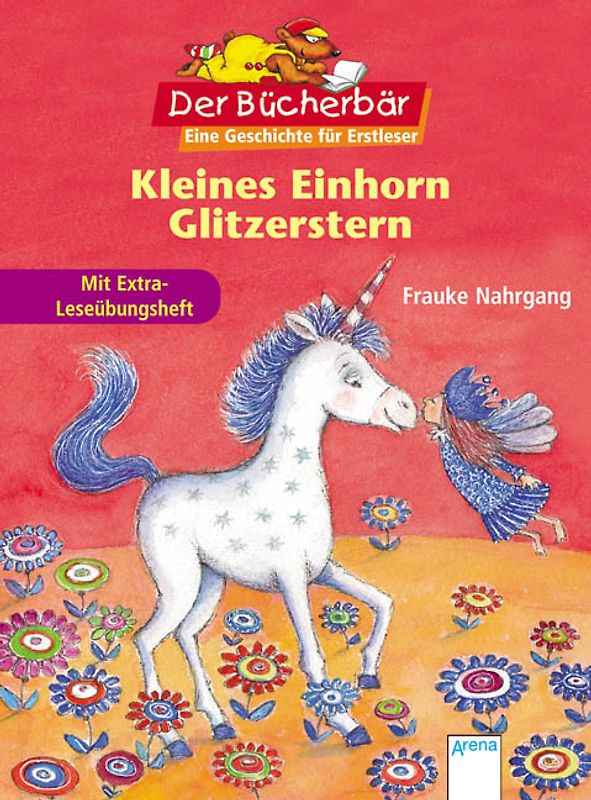 Kleines Einhorn Glitzerstern