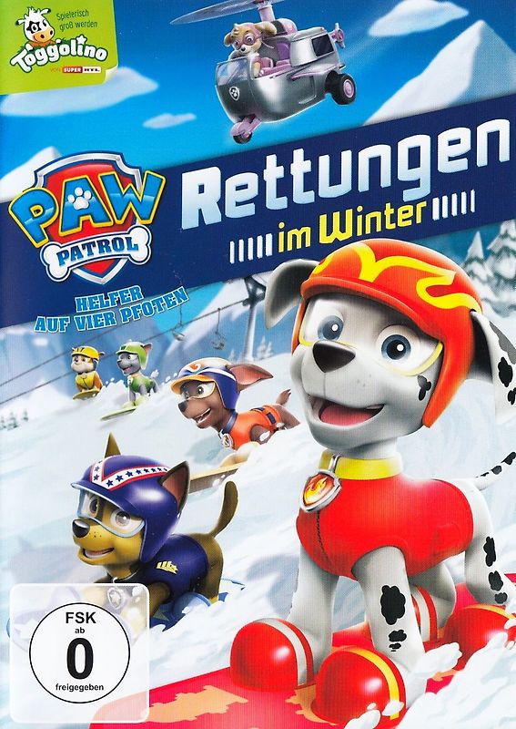 Paw Patrol - Rettungen im Winter DVD