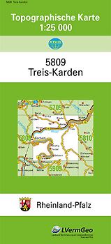 TK25 5809 Treis-Karden