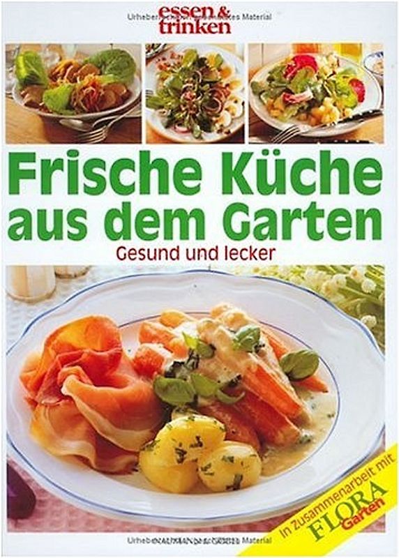 Frische Küche aus dem Garten