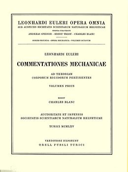 Mechanica corporum solidorum 1st part