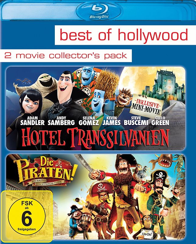 Hotel Transsilvanien/Die Piraten - Ein Haufen merkwürdiger Typen - Best of Hollywood Blu-ray Disc