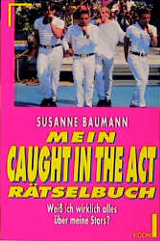 Mein Caught in The Act-Rätselbuch