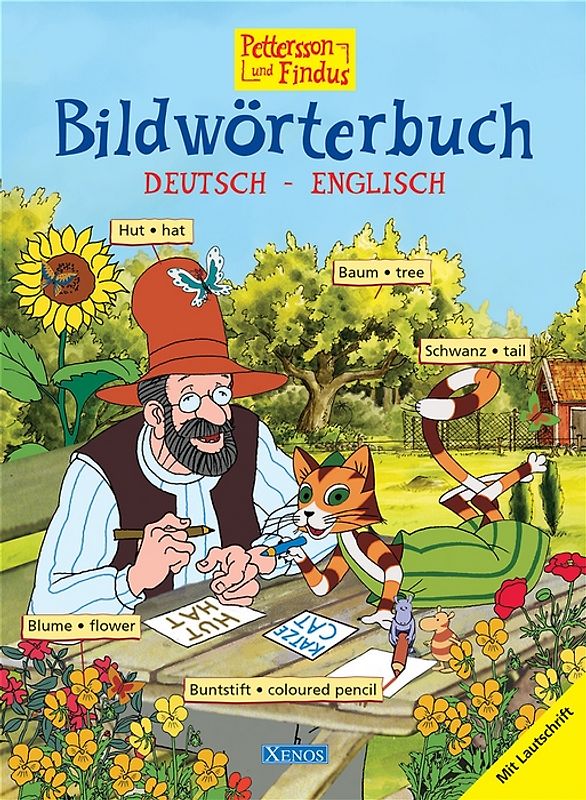 Pettersson und Findus - Bildwörterbuch Deutsch-Englisch