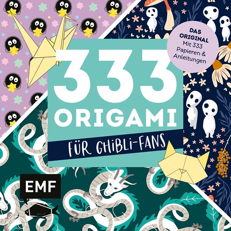 333 Origami – Für Ghibli-Fans – Niedliche Papiere falten