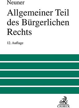 Allgemeiner Teil des Bürgerlichen Rechts