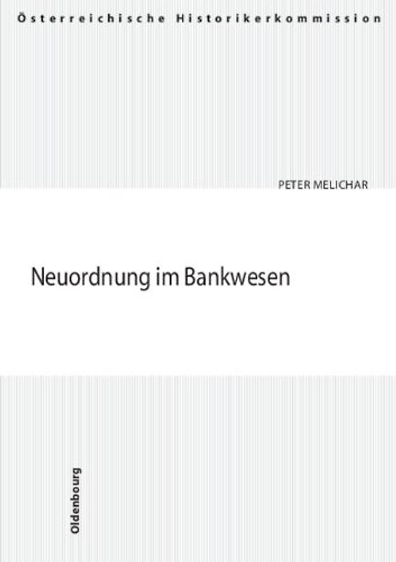 Neuordnung im Bankwesen