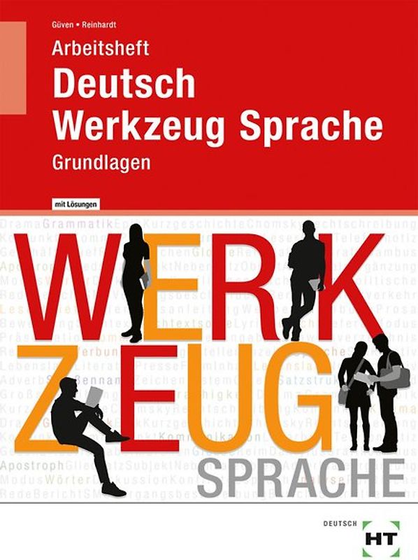 Arbeitsheft mit eingetragenen Lösungen Deutsch - Werkzeug Sprache