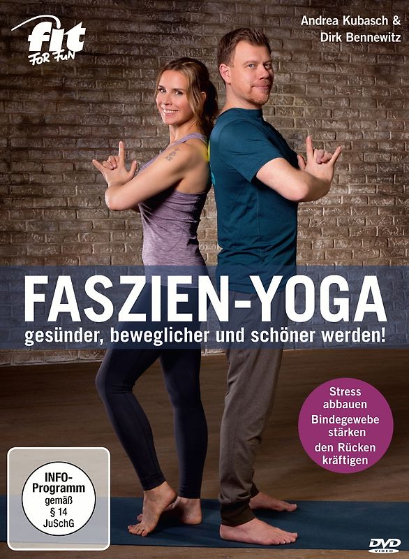Fit For Fun - Faszien-Yoga - gesünder, beweglicher und schöner werden! DVD