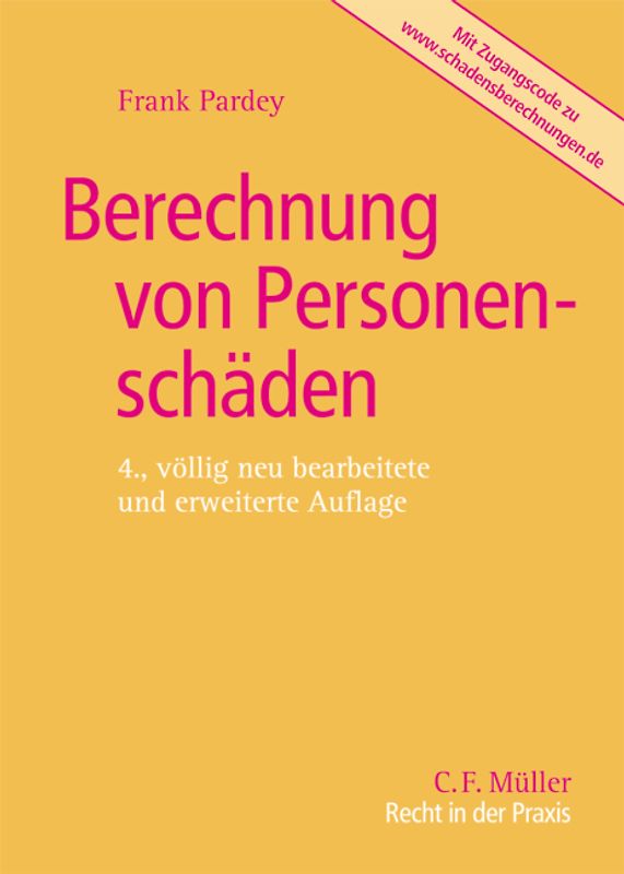 Berechnung von Personenschäden