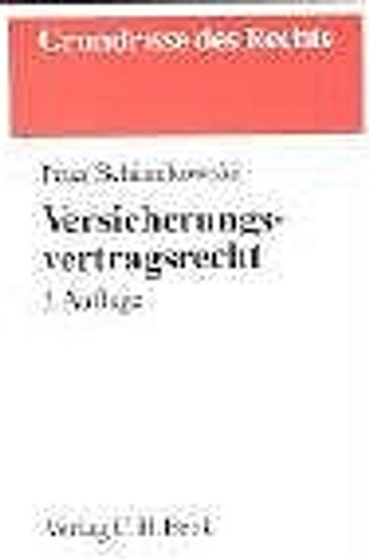 Versicherungsvertragsrecht