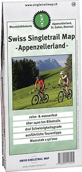 Singletrail Map 018 Appenzellerland