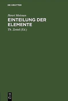 Einteilung der Elemente