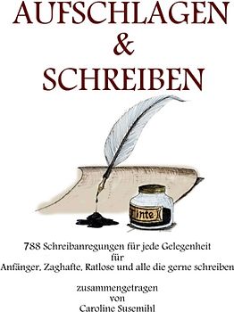 Aufschlagen und Schreiben