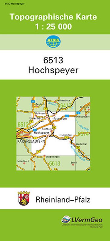 TK25 6513 Hochspeyer