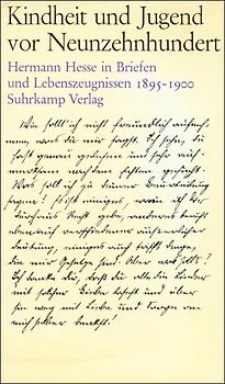 Kindheit und Jugend vor Neunzehnhundert