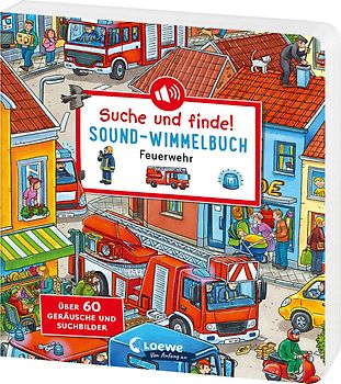 Suche und finde! Sound-Wimmelbuch - Feuerwehr