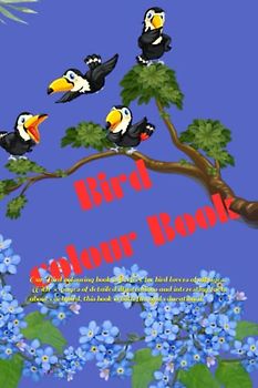 Bird colour Book: Our Bird colouring book is perfect for bird lovers of all ages. With 90 pages of detailed illustrations and interesting facts about each bird, this book is both fun and educational.