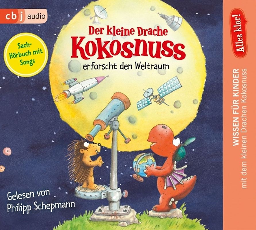 Alles klar! Der kleine Drache Kokosnuss erforscht den Weltraum