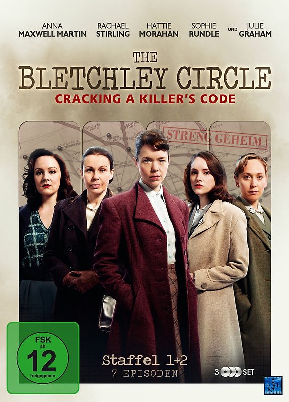 The Bletchley Circle - Staffel 1+2 [3 Discs] DVD