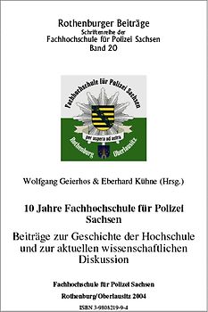 10 Jahre Fachhochschule für Polizei Sachsen