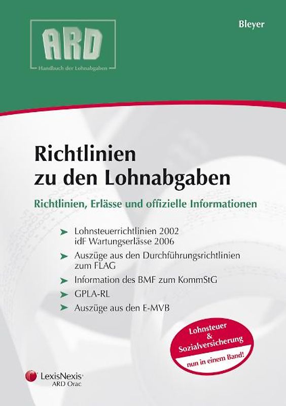 Richtlinien zu den Lohnabgaben