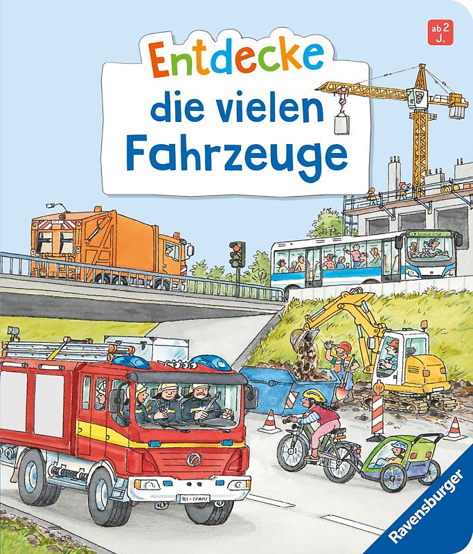 Entdecke die vielen Fahrzeuge