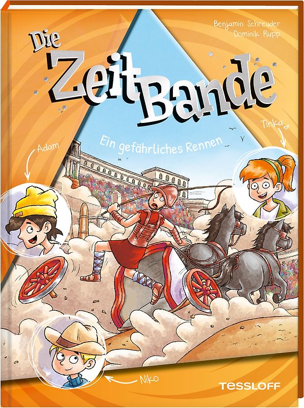 Die ZeitBande. Band 5. Ein gefährliches Rennen