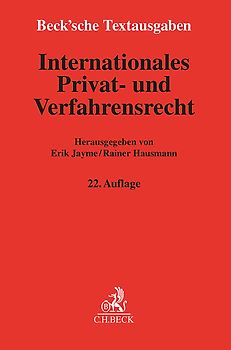 Internationales Privat- und Verfahrensrecht