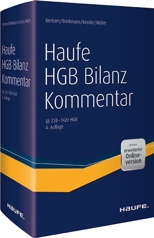 Haufe HGB Bilanz-Kommentar 4. Auflage