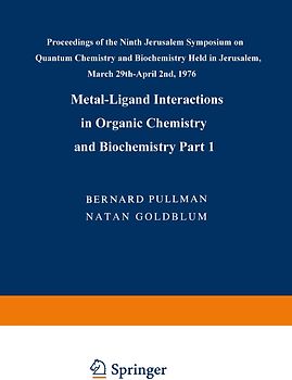Metal-Ligand Interactions in Organic Chemistry and Biochemistry