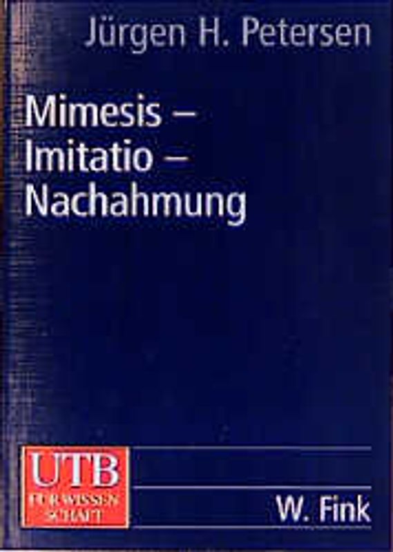 Mimesis - Imitatio - Nachahmung