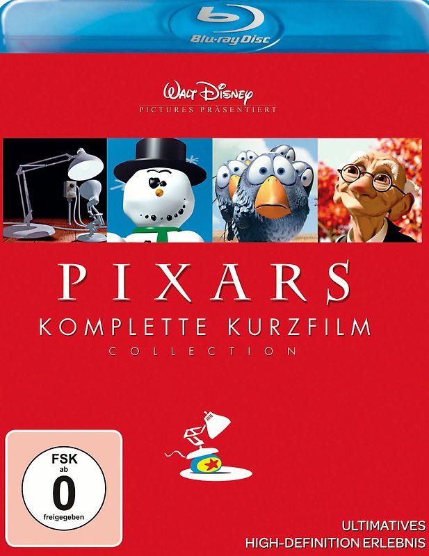 Pixars komplette Kurzfilm Collection Blu-ray Disc