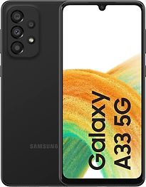 Image of Samsung Galaxy A33 5G Dual SIM 128GB zwart (Refurbished)