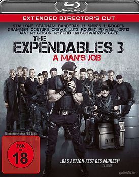 The Expendables 3 - A Man's Job - Extended Director's Cut Blu-ray Disc
