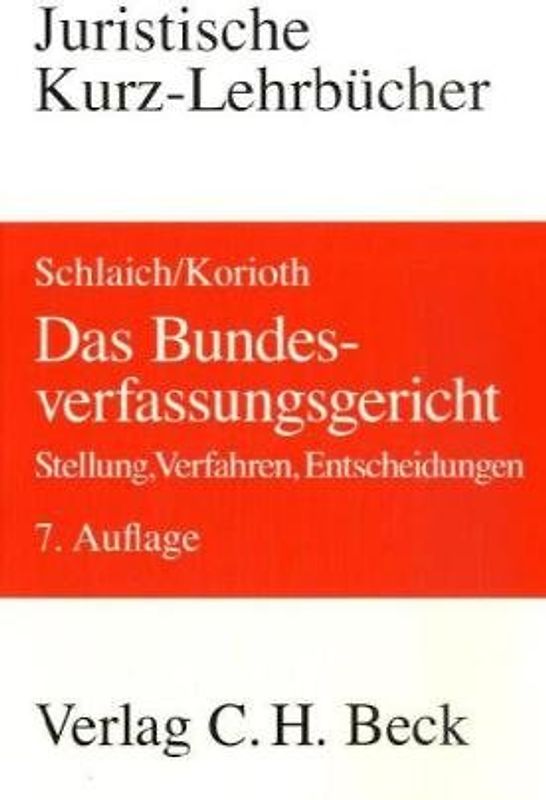Das Bundesverfassungsgericht