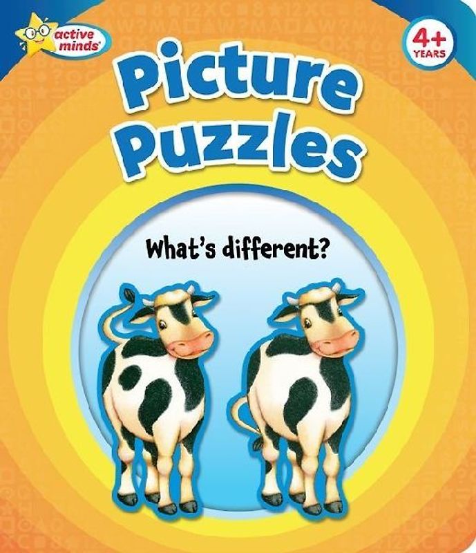 Active Minds Picture Puzzles What's Different