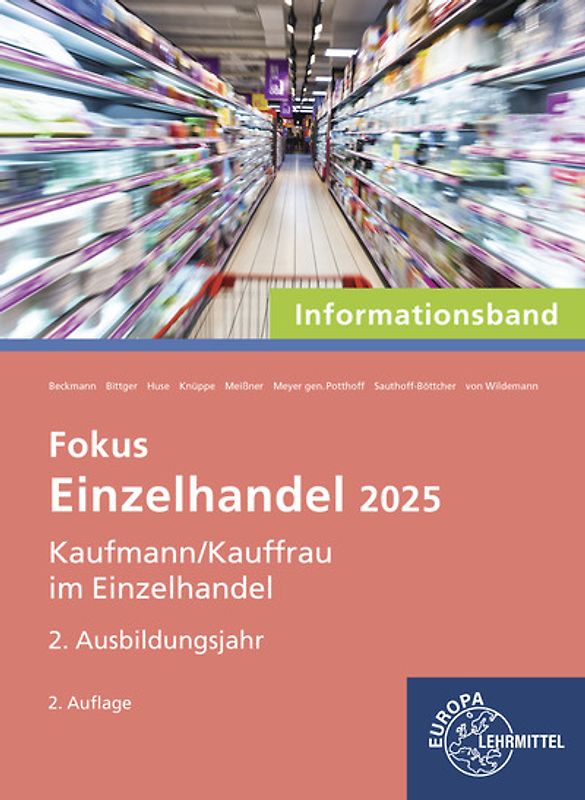 Fokus Einzelhandel 2025, 2. Ausbildungsjahr