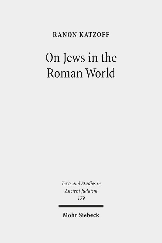 On Jews in the Roman World