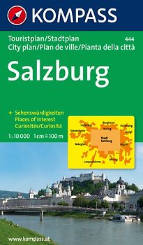 KOMPASS Stadtplan Salzburg 1:10.000