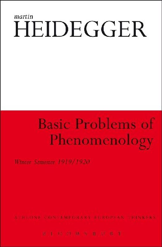 Basic Problems of Phenomenology