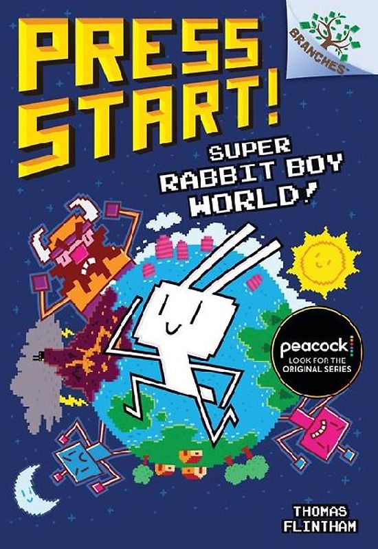 Super Rabbit Boy World!: A Branches Book (Press Start! #12)