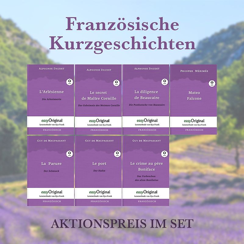 Französische Kurzgeschichten (mit kostenlosem Audio-Download-Link)